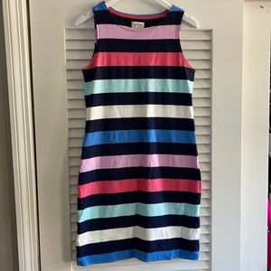Joules Striped Jersey Dress
